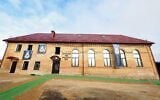An undated image of the restored Radin Yeshiva in Radun, Belarus. (A. Aizenbach via JTA)