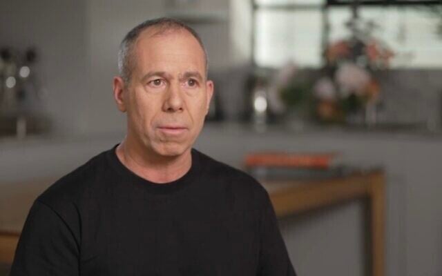 Avi Gil, who was military secretary to Prime Minister Benjamin Netanyahu from December 2022 to May 2024, in a Channel 12 interview broadcast on October 8, 2026. (Screenshot)