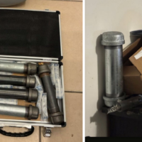 Pipe bombs found in Skyler AJ Rose's bedroom after he threatened to blow up a synagogue, from an October 21, 2026 court filing. (US District Court for the District of Utah)