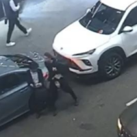 Security camera footage shows a woman attacking a Jewish man in New York City on October 21, 2026. (US District Court for the Southern District of New York)