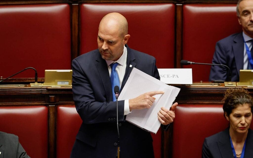 Knesset speaker rejects genocide charges in speech to European parliamentary leaders