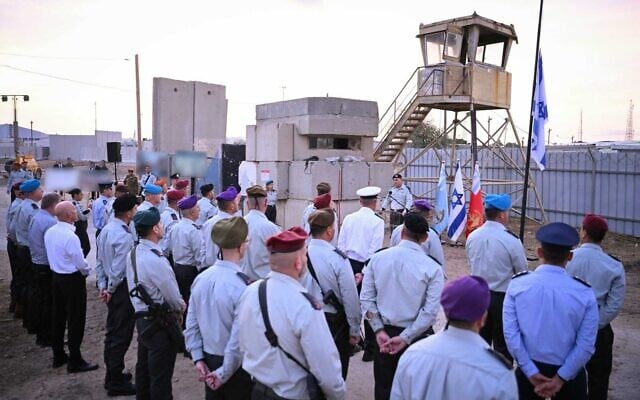 Senior IDF officers mark three years since the October 7 onslaught at the Zikim Base, October 5, 2026. (Israel Defense Forces) Senior IDF officers mark three years since the October 7 onslaught at the Zikim Base, October 5, 2026. (Israel Defense Forces)