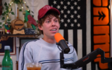 Lucas Zelnick appears on his “Mommy Issues” podcast in a screenshot from a video posted to his YouTube account on October 30, 2026. (Lucas Zelnick/YouTube)