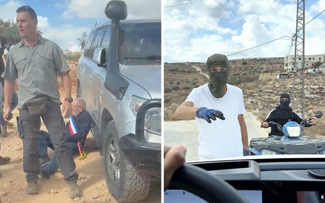 Police arrest 10 suspects in West Bank settler attacks on journalist, European diplomats