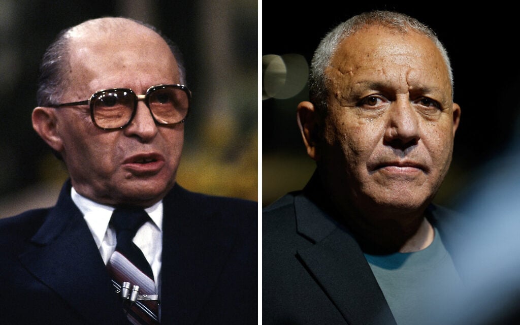 Menachem Begin (left) and Gadi Eisenkot. (AP Photo, Amir Cohen/Reuters) Menachem Begin (left) and Gadi Eisenkot. (AP Photo, Amir Cohen/Reuters)