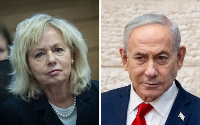 Attorney General Gali Baharav-Miara (L) and Prime Minister Benjamin Netanyahu (R). (Yonatan Sindel/Flash90, Chaim Goldberg/Flash90) Attorney General Gali Baharav-Miara (L) and Prime Minister Benjamin Netanyahu (R). (Yonatan Sindel/Flash90, Chaim Goldberg/Flash90)