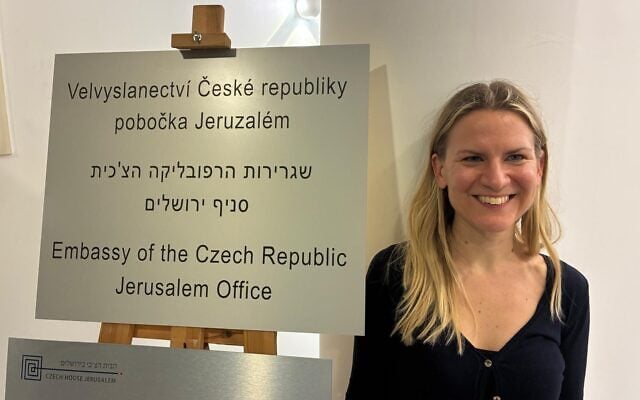 Czech diplomat Klára Schneiderová, who was killed in a traffic accident in Jerusalem on October 29, 2026, photographed in Jerusalem.
(Courtesy of Czech Embassy Tel Aviv) Czech diplomat Klára Schneiderová, who was killed in a traffic accident in Jerusalem on October 29, 2026, photographed in Jerusalem.
(Courtesy of Czech Embassy Tel Aviv)