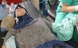 A photo obtained by the IDF that was shared by freed Hamas hostage Emily Damari on October 3, 2026, shows her at Gaza City's Shifa Hospital after she was abducted during the October 7, 2023, Hamas-led attack on southern Israel. (IDF via @emilydamari on Instagram)