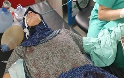 A photo obtained by the IDF that was shared by freed Hamas hostage Emily Damari on October 3, 2026, shows her at Gaza City's Shifa Hospital after she was abducted during the October 7, 2023, Hamas-led attack on southern Israel. (IDF via @emilydamari on Instagram) A photo obtained by the IDF that was shared by freed Hamas hostage Emily Damari on October 3, 2026, shows her at Gaza City's Shifa Hospital after she was abducted during the October 7, 2023, Hamas-led attack on southern Israel. (IDF via @emilydamari on Instagram)