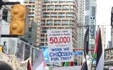 Anti-Israel protest in Toronto, Canada on October 10, 2026. (Emma Paidra/JTA)